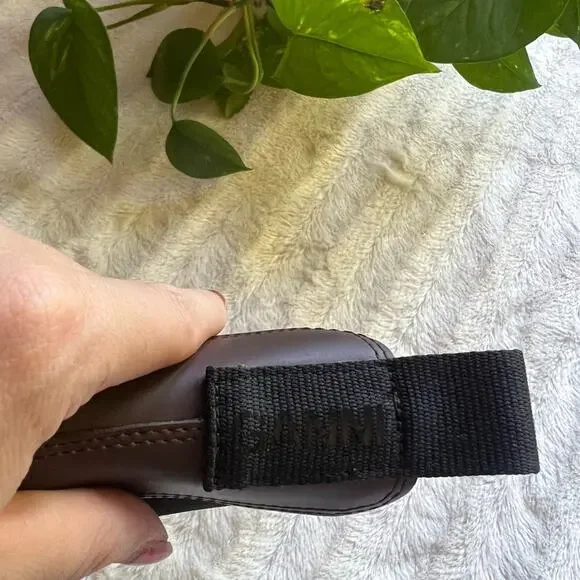 GANNI Recycled Rubber Brown & Black City Boots - Picture 10 of 10